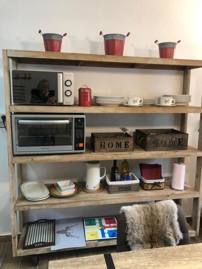 Duplex Alpino Lägenhet Rialp Exteriör bild